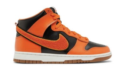 Nike-Dunk High (Chenille Swoosh) Size 10 New W Box