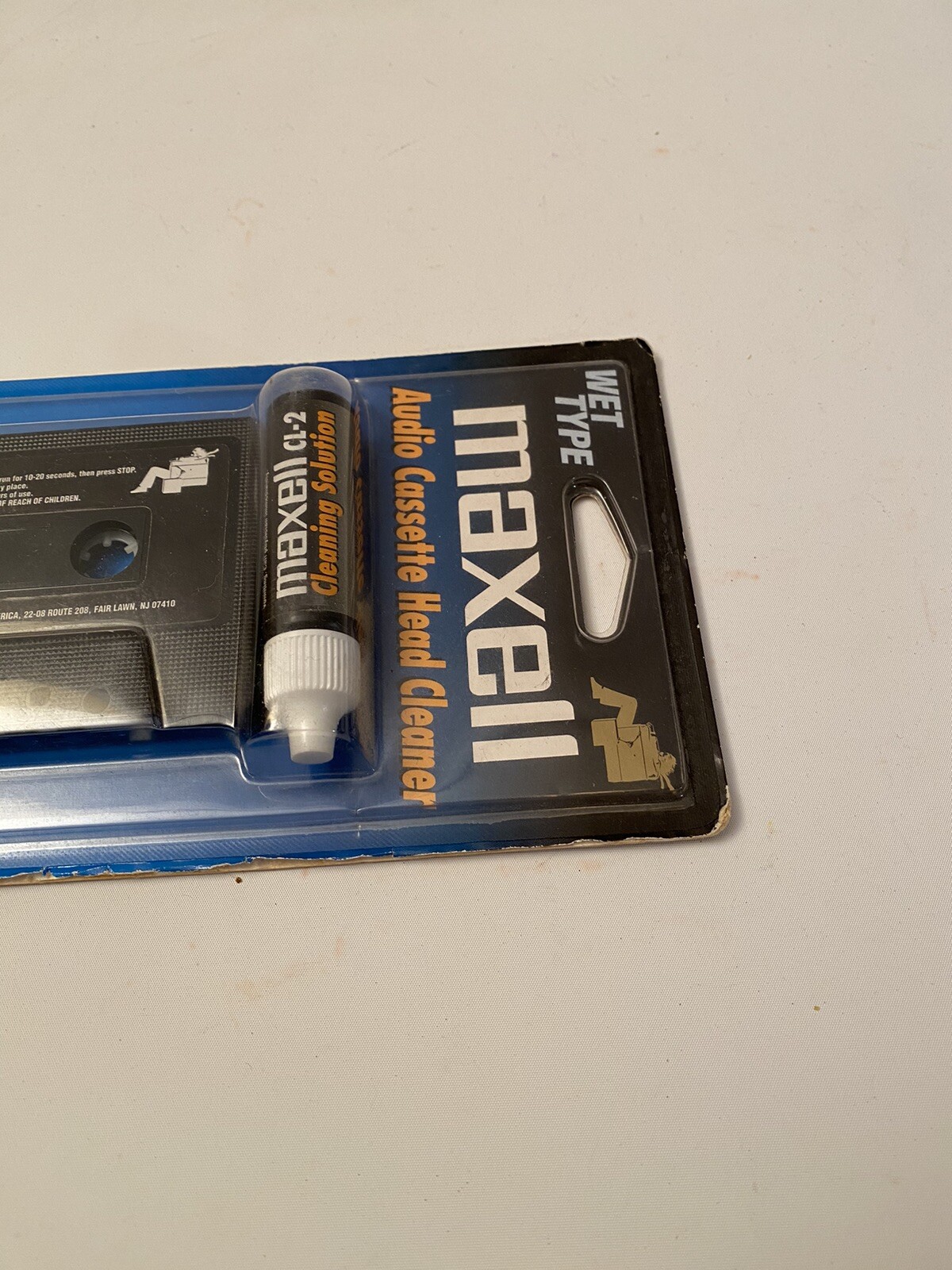 Maxell Cassette Tape Head Cleaner Wet Type A401 Maxell Opened Package eBay
