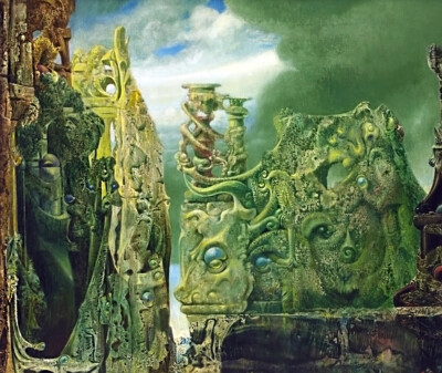 MAX ERNST THE EYE OF SILENCE  SURREALISM ART GICLEE PRINT FINE CANVAS