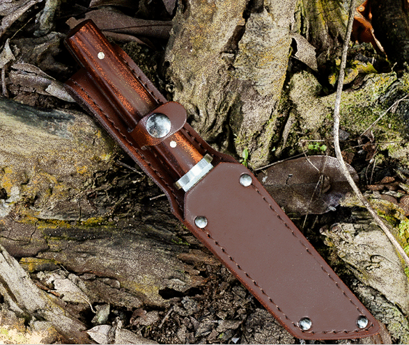 ハンドメイド men waist belt bag knife blade sheath machete holder cow