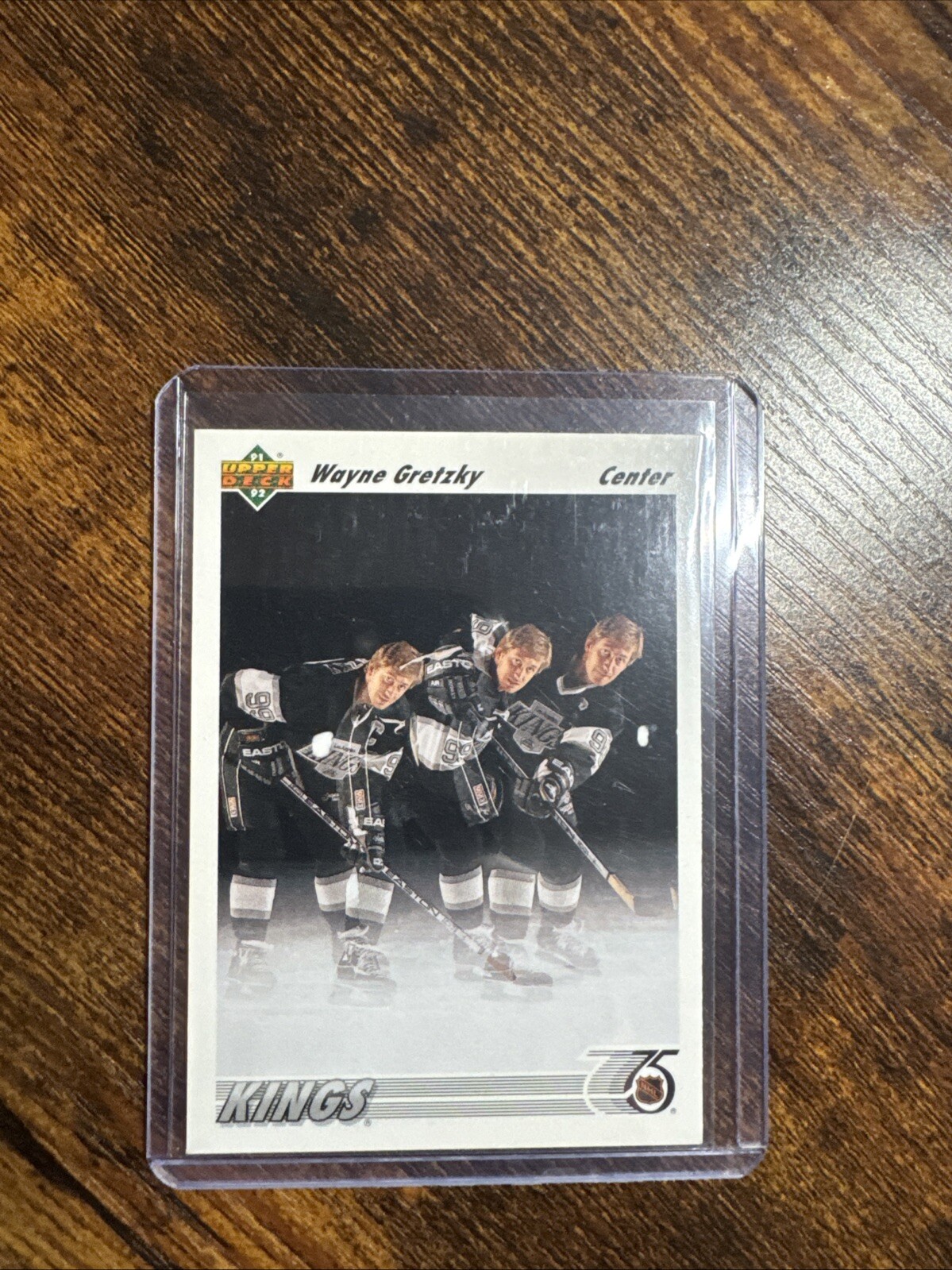 1991-92 Upper Deck Wayne Gretzky Hockey Card #437