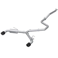 MBRP Catback Exhaust For 22-23 Hyundai Elantra 2.0L T 5in Dual Carbon Fiber Tips