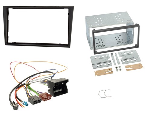 JVC MP3 USB 2DIN DAB Bluetooth CD Autoradio für Opel Corsa D stealth schwarz - Bild 3 von 10