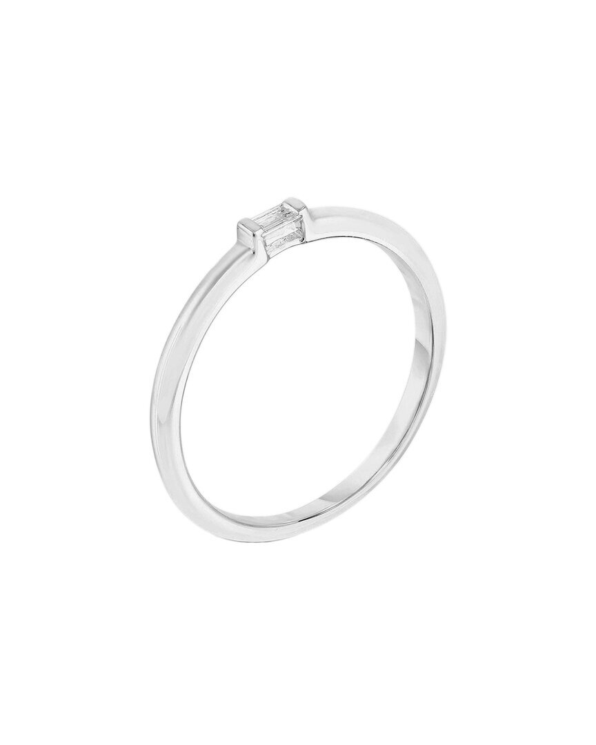 Кольцо Concierge 14K с двумя бриллиантами весом 0,03 Карата, женское складывающееся кольцо