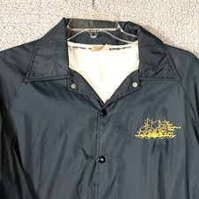 VIntage Nylon Jacket Men's Large Patrol Squadron 8 US Navy Jacksonville USA Made