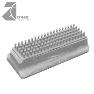 Zinge Industries Medium 1,5 mm Sechskantschraube Nieten Forst Anguss Bits x100 hoch S-RIV04