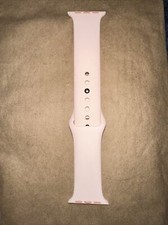 Genuine Apple Sport Band Apple Watch 40/38/41mm Pink Sand Silver S/M