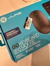 JLab GO Wireless Keyboard and Mouse Bundle - Black