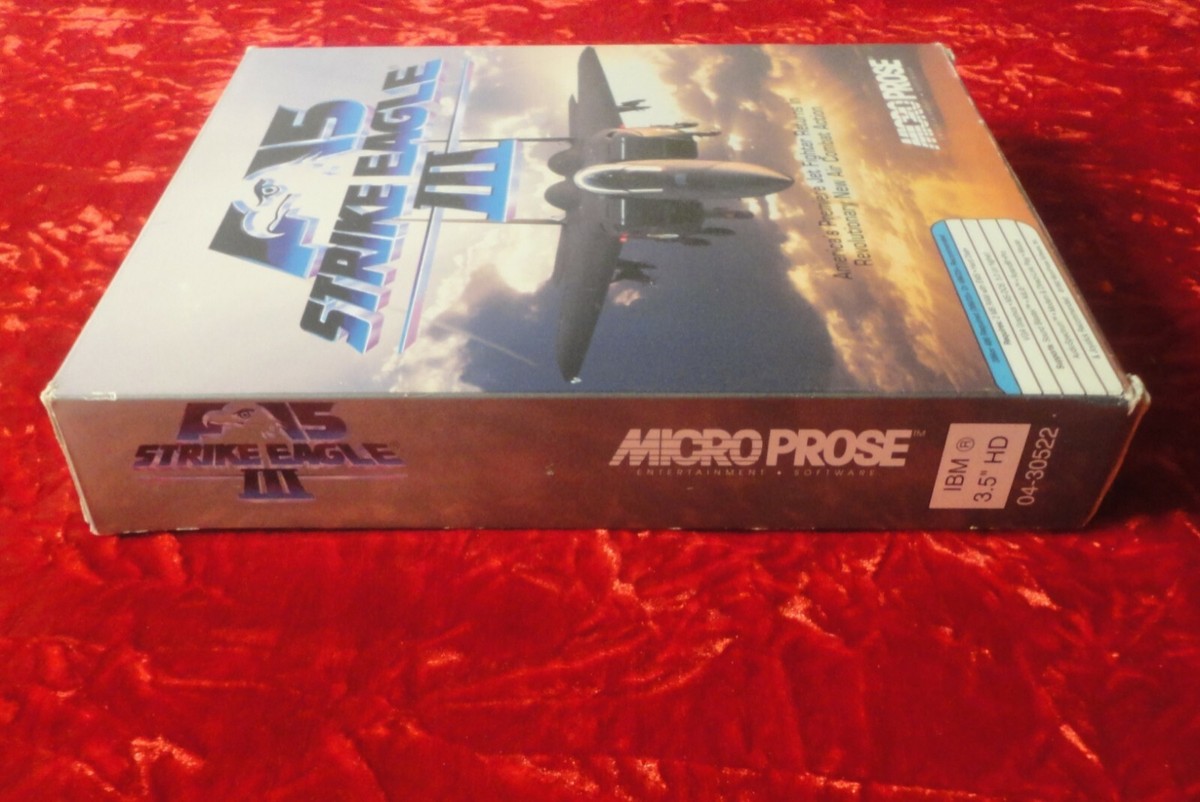 NEC PC-9821 CDROM F-15 Strike Eagle III / no FM TOWNS MSX