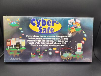 2006 Franklin Learning Systems Cyber Safe game NEW SEALED