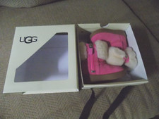 NEW BABY UGG RAMONA PINK RAMONA ZIPPER CLOSURE 1095571I Sz 0/1
