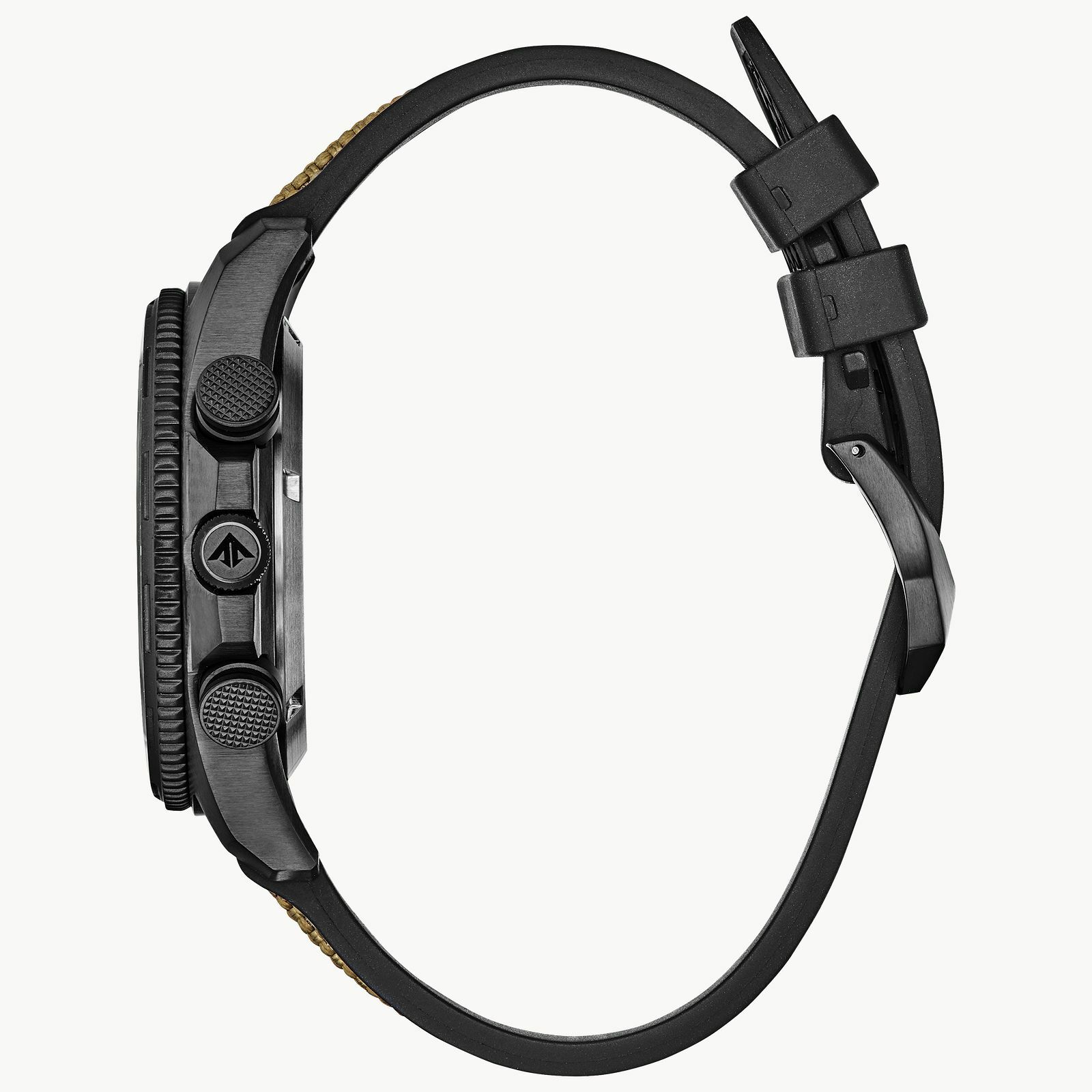 Citizen Eco-Drive Promaster 44mm Black Stainless Steel Case with  