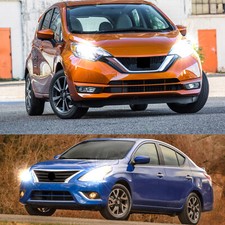 Per Nissan Versa 07-2019 Faro LED H4 6000K Xenon Bianco Lampadine Hi/Lo Fascio 2x