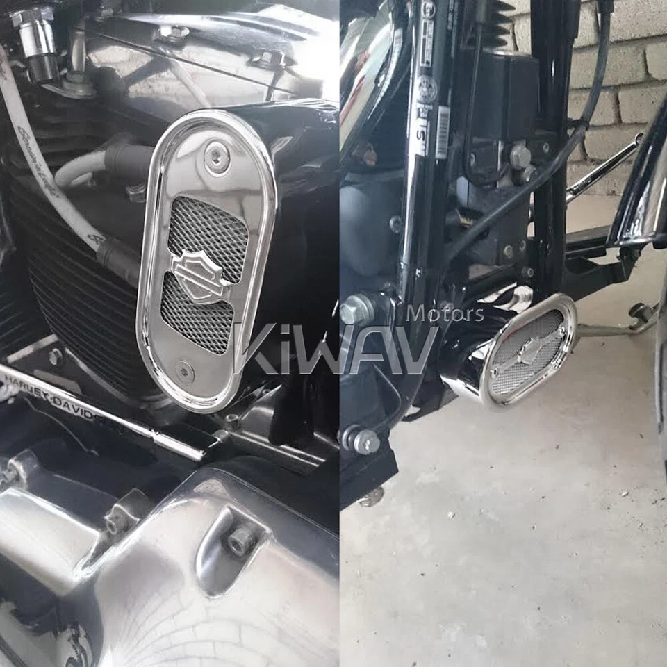 Motorcycle Silver Universal 20x33cm Aluminum Diamond Mesh Grill Fairing insert ε Foto 3 de 3