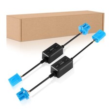 Pair 9007 Headlight Canbus Led Decoder Error Free Anti-flicker Resistor Canceler