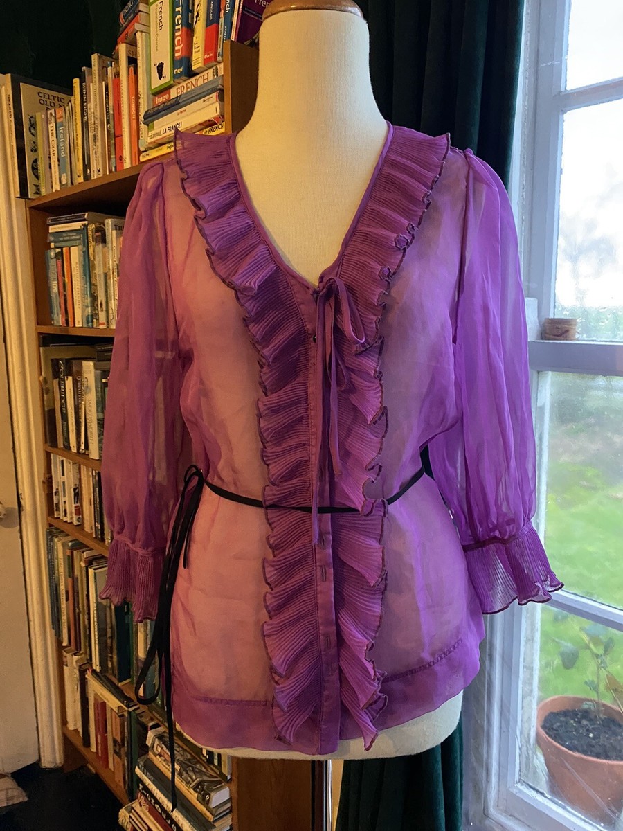 frilly blouses river island