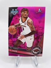 2023-24 Bowman University Chrome Pink Refractor El Ellis #82 Rookie RC Arkansas