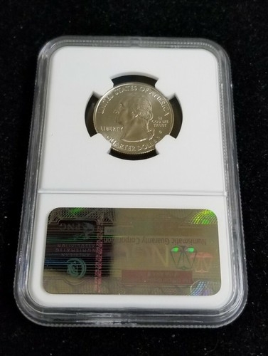 2009 D SMS 25c Puerto Rico Quarter- NGC MS67 - Picture 2 of 2