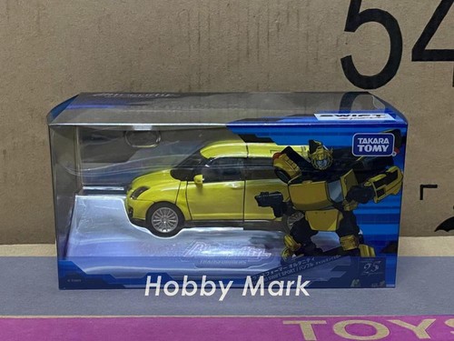 Takara Tomy Transformer Alternity Suzuki Swift Bumblebee Cliffjumper Gold Bug - Picture 3 of 5