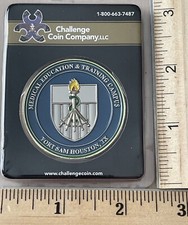 Coin US Army Fort Sam Houston Medical Training Campus Texas. New Unique