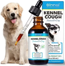 Kennel Cough Treatment & Natural Infection Medicine for Dogs Allergy Relief 60ml