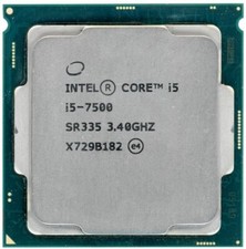 Working! Intel Core i5-7500 Processor (3.4 GHz, 4 Cores, LGA 1151) - SR335