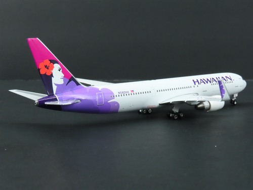 1:400 Gemini Jets GJHAL992 Die-Cast Hawaiian Airlines Boeing 767-300ER Airliner - 第 7/13 張圖片