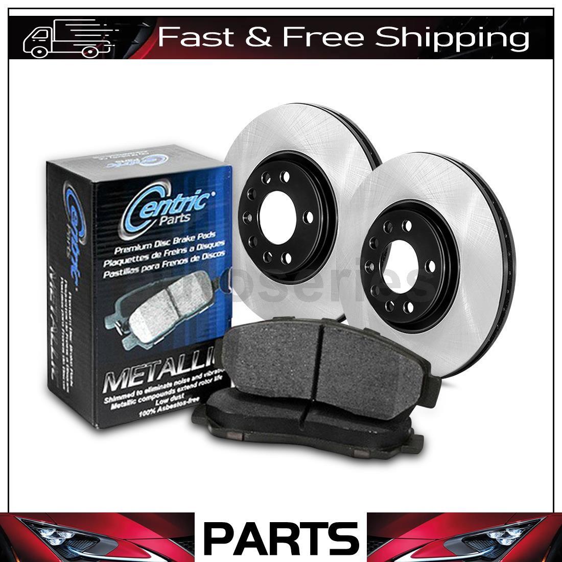 Dodge Stratus Front Brake Pad Set & Rotors for 2.0L 2.4L 2.7L Engines