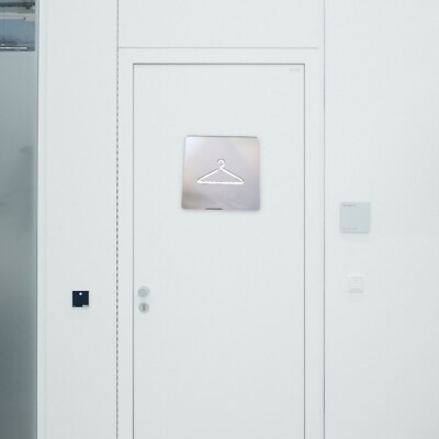 Ankleidezimmer Türschild - in verschiedenen Farben und Größen erhältlich