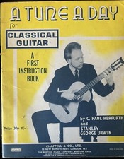 Vintage A Tune A Day A First Instruction Book For Classical Guitar