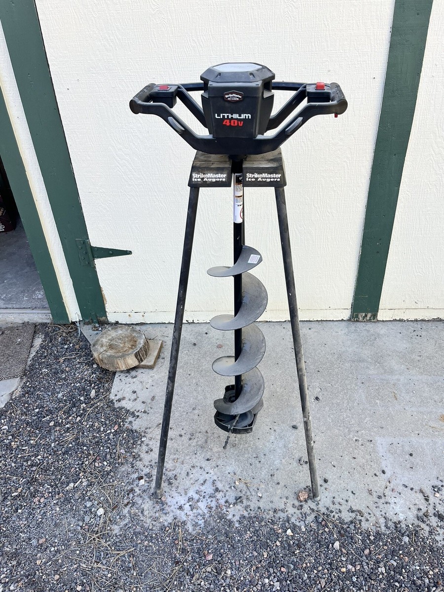 Strikemaster Ice Battery Ice Auger Reviews Electric Strike