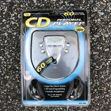 TOZAJ Portable Personal CD Player ATC-104 New in Box NIB 60 SECOND ANTI SKIP