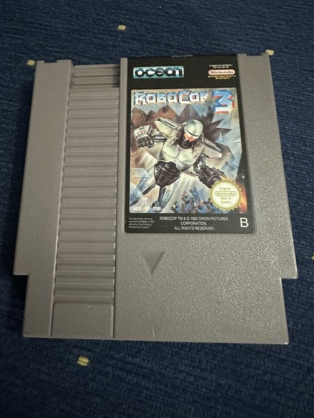 NES ROBOCOP PAL B ESPAÑA NINTENDO NES SOLO Vendido En España En Región B