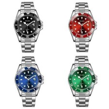 Classic Luxury Men's Stainless Steel Watch Casual Analog Date Quartz Wrist Watch