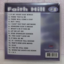FAITH HILL COUNTRY KARAOKE CLASSICS CD G CKC-8 NEW 17 TRACKS IN PLASTIC SLEEVE