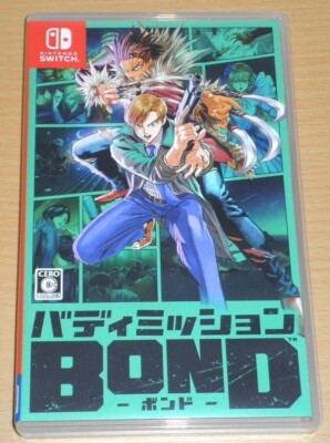 Buddy Mission BOND Nintendo Switch Japan Version Used Tested Working Adventure