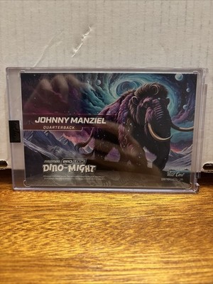 2025 Wild Card Dino-Might Football Large Painted Mammoth 1/1