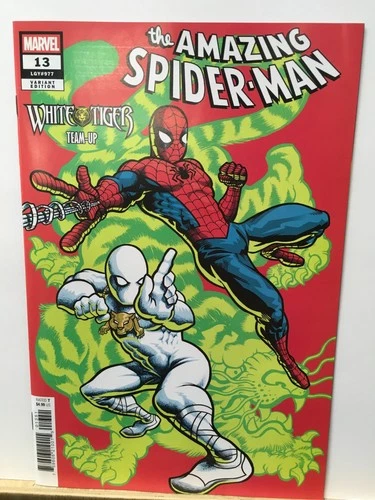 Amazing Spider-man #13 White Tiger J Gonzo variant NM