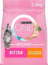 Purina One Kitten Dry Cat Food Chicken and Wholegrains 2.8kg 7.85 per kilo