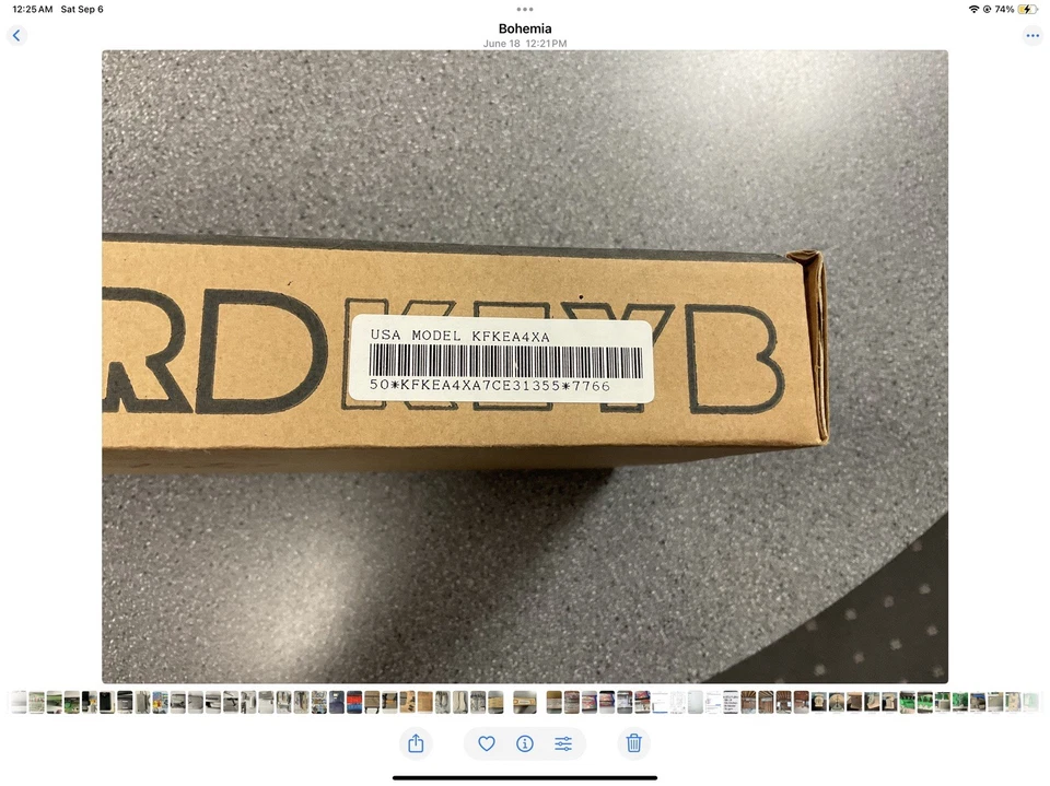 RARE VINTAGE MITSUMI  KFK-EA4XA WINDOWS 5 PIN AT KEYBOARD - Image 4 of 4