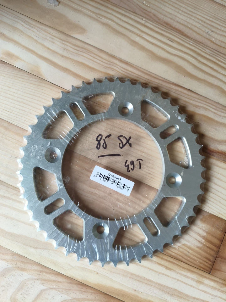 Couronne AFAM 49 dents alu pas 428 type 72102N 85SX 85MC 85TC... - Photo 2/3