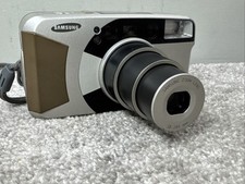 Samsung Maxima Zoom 105XL 35mm Point Shoot Film Camera TESTED - New Batteries