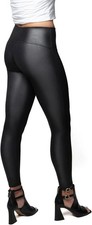 Jane and Bleecker Women Faux Leather Legging Black Small A167103