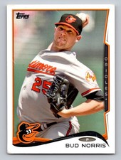 2014 Topps #543 Bud Norris