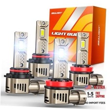 9005 H11 LED Combo for Driving Light Bulbs - 90,000LM Super 9005/Hb3 H11/H9/H8