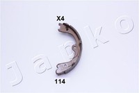Japko Bremsbackensatz, Feststellbremse 55114 FüR Infiniti Passend FüR Nissan