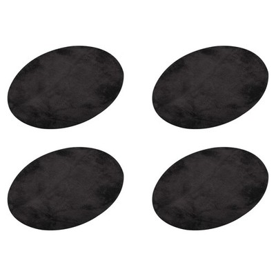 MECCANIXITY Elbow Knee Iron-on 14cm x 11cm / 5.51'' x 4.33'' (L*W), Black 