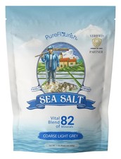 Coarse Sea Salt 1.1 LB  Certified French Harvest  Import  Organic  Unrefi...