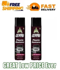 (2 pack) Cristal Products GX-3 Plastic Restorer