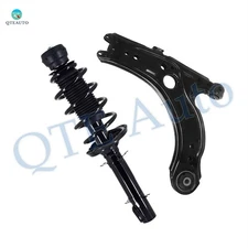 Front Lower Control Arm-Quick Complete Strut For 1999-2005 Volkswagen Jetta